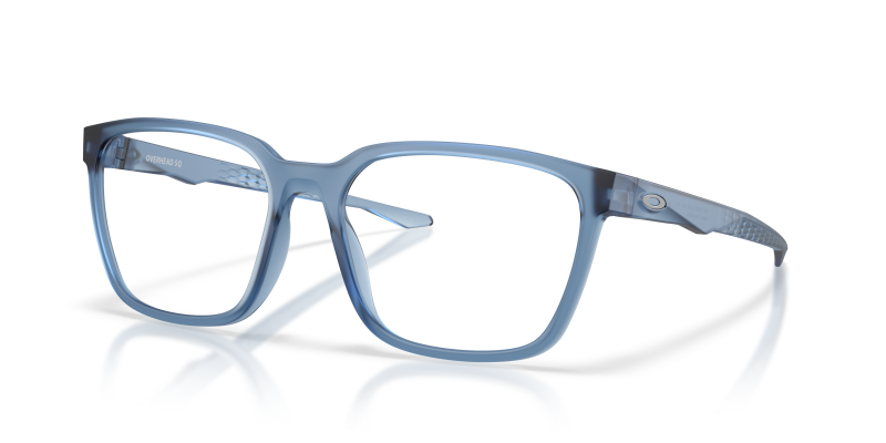 แว่นสายตา Oakley OX8207-03 มุมเฉียง สีทะเลลึกโปร่งแสงด้าน สำหรับผู้ชาย