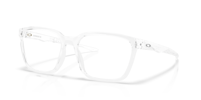 แว่นสายตา Oakley OX8207-04 มุมเฉียง สี Polished Clear สำหรับผู้ชาย