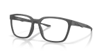 กรอบแว่นสายตา Oakley Overhead SQ OX8207-05 Matte Carbon แว่นสายตา Oakley OX8207-05 มุมเฉียง สี Matte Carbon สำหรับผู้ชาย