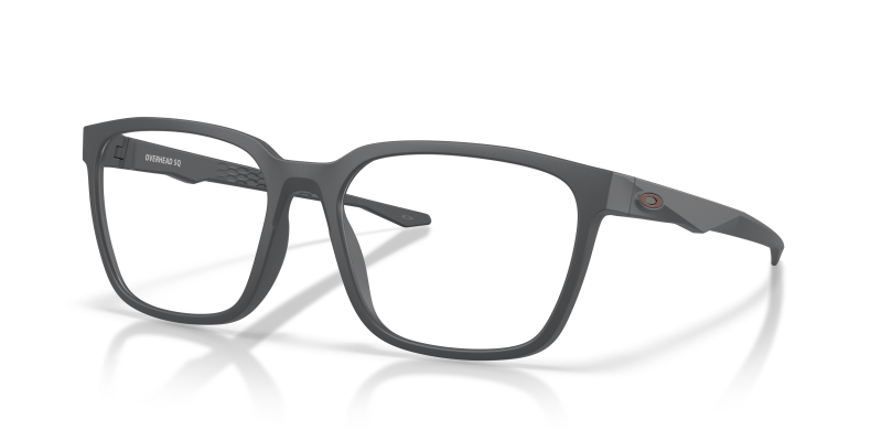 กรอบแว่นสายตา Oakley Overhead SQ OX8207-05 Matte Carbon แว่นสายตา Oakley OX8207-05 มุมเฉียง สี Matte Carbon สำหรับผู้ชาย