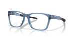 แว่นสายตา Oakley OX8209-03 มุมเฉียง สีทะเลลึกโปร่งแสงด้าน สำหรับผู้ชาย
