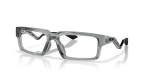 แว่นสายตา Oakley OX8210-02 มุมเฉียง เงาสีเทา สำหรับผู้ชาย