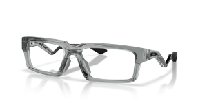 แว่นสายตา Oakley OX8210-02 มุมเฉียง เงาสีเทา สำหรับผู้ชาย