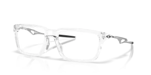 แว่นสายตา Oakley OX8211D-03 มุมเฉียง สี Polished Clear สำหรับทุกเพศ