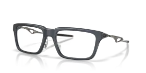 แว่นสายตา Oakley OX8211D-04 มุมเฉียง เหล็กสีน้ำเงินด้าน สำหรับทุกเพศ