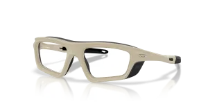แว่นสายตา Oakley OX8213-03 มุมเฉียง สีทรายด้าน สำหรับทุกเพศ