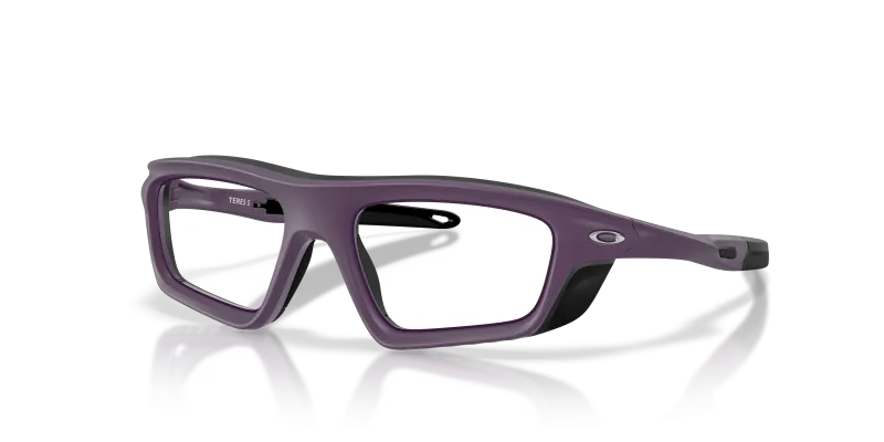 กรอบแว่นสายตา Oakley Teres S OX8213-04 Matte Aubergine แว่นสายตา Oakley OX8213-04 มุมเฉียง สีมะเขือม่วงเนื้อแมท สำหรับทุกเพศ