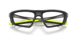 กรอบแว่นสายตา Oakley Teres OX8215-02 Satin Grey Smoke แว่นสายตา Oakley OX8215-02 close-up ด้านหน้า