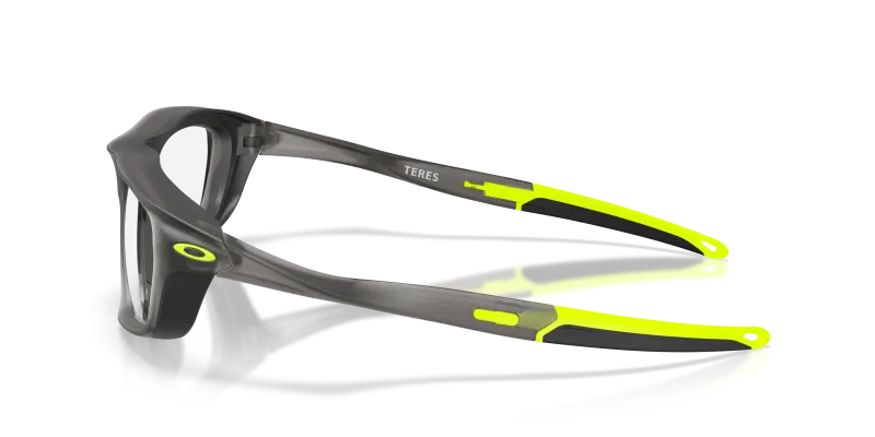 แว่นสายตา Oakley OX8215-02 มุมข้าง ขาแว่นสี Satin Grey Smoke