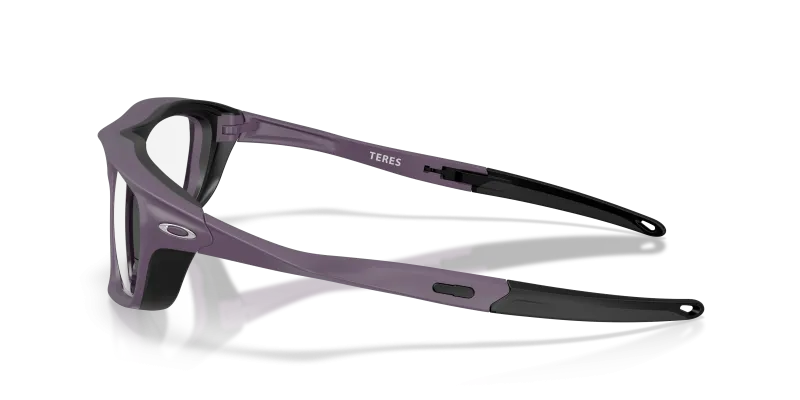 แว่นสายตา Oakley OX8215-04 มุมข้าง ขาแว่นสีมะเขือม่วงเนื้อแมท
