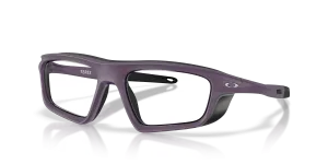 แว่นสายตา Oakley OX8215-04 มุมเฉียง สีมะเขือม่วงเนื้อแมท สำหรับทุกเพศ