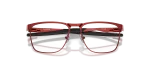 กรอบแว่นสายตา Oakley Flip Kick OY3003-06 Iron Red Metal Oakley OY3003-06 300306 close-up ด้านหน้า