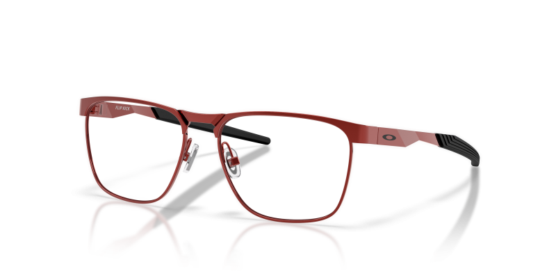 กรอบแว่นสายตา Oakley Flip Kick OY3003-06 Iron Red Metal Oakley OY3003-06 300306 แว่นสายตาสีแดงสำหรับเด็ก