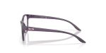 กรอบแว่นสายตา Oakley Humbly OY8022-08 Aubergine แว่นสายตา Oakley OY8022-08 802208 มุมข้าง น้ำหนักเบา