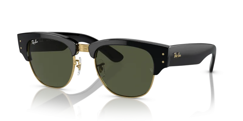 Rayban RB0316S 901/31 แว่นกันแดดดำพื้นทอง สำหรับทุกเพศ