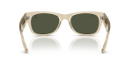 แว่นกันแดด Rayban Mega Wayfarer II RB0832SF-146031 Transparent Honey Green Classic Rayban RB0832SF 146031 ขาแว่นด้านใน