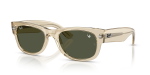 แว่นกันแดด Rayban Mega Wayfarer II RB0832SF-146031 Transparent Honey Green Classic Rayban RB0832SF 146031 แว่นกันแดดกรอบใสสีน้ำผึ้งเลนส์เขียว สำหรับทุกเพศ