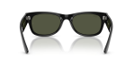 แว่นกันแดด Rayban Mega Wayfarer II RB0832SF-601/31 Black Green Rayban RB0832SF 601/31 ขาแว่นด้านใน