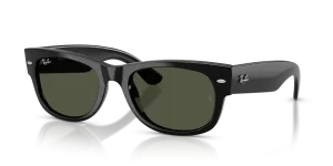 Rayban RB0832SF 601/31 แว่นกันแดดสีดำเลนส์เขียว สำหรับทุกเพศ