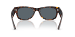 แว่นกันแดด Rayban Mega Wayfarer II RB0832SF-902/R5 Havana Blue Rayban RB0832SF-902/R5 ขาแว่นด้านใน