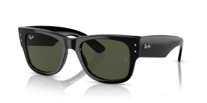 Rayban RB0840SF 901/31 แว่นกันแดดสีดำเลนส์เขียว สำหรับทุกเพศ