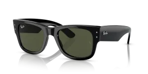 Rayban RB0840SF 901/31 แว่นกันแดดสีดำเลนส์เขียว สำหรับทุกเพศ