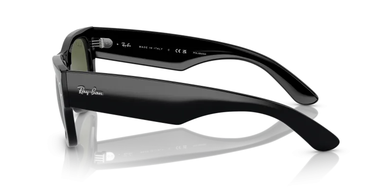 แว่นกันแดด Rayban RB0840SF 901/58 มุมข้าง ทรง Wayfarer ไซซ์ใหญ่พิเศษ