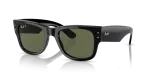 แว่นกันแดด Rayban Mega Wayfarer RB0840SF-901/58 Black Green Polarized Rayban RB0840SF 901/58 แว่นกันแดดสีดำเลนส์เขียวโพลาไรซ์ สำหรับทุกเพศ