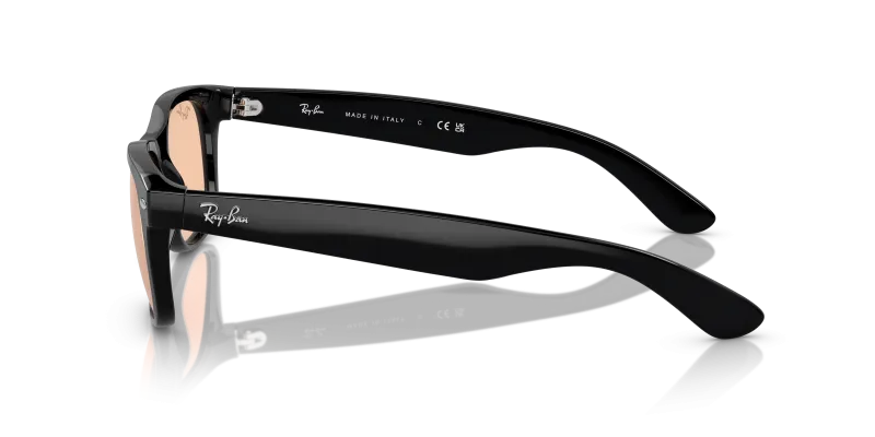 แว่นกันแดด Rayban RB2132F 601/4B มุมข้าง คานจมูกต่ำ Low Bridge Fit