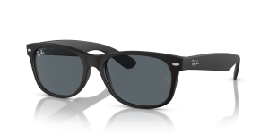 Rayban RB2132F-622/R5 แว่นกันแดดผิวด้านดำรับเบอร์เลนส์น้ำเงิน สำหรับทุกเพศ