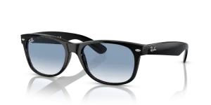 Rayban RB2132F-901/3F แว่นกันแดดดำเลนส์ไล่ระดับสีน้ำเงิน สำหรับทุกเพศ