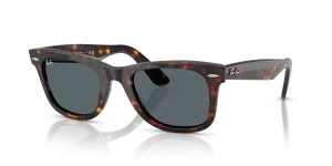 แว่นกันแดด Rayban RB2140F-1463R5 มุมเฉียง สีฮาวานา สำหรับทุกเพศ