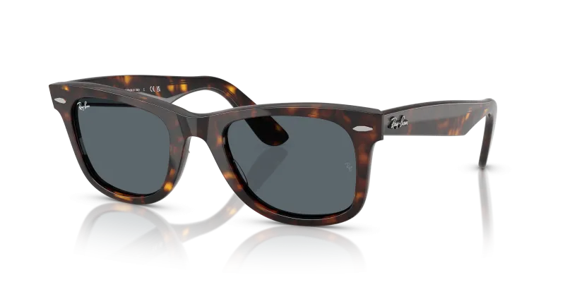 แว่นกันแดด Rayban RB2140F-1463R5 มุมเฉียง สีฮาวานา สำหรับทุกเพศ