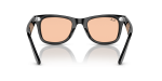แว่นกันแดด Rayban Wayfarer RB2140F-601/4B Black Pink Rayban RB2140F 601/4B ขาแว่นด้านใน