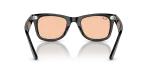 แว่นกันแดด Rayban Wayfarer RB2140F-601/4B Black Pink Rayban RB2140F 601/4B ขาแว่นด้านใน