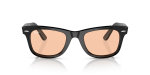 แว่นกันแดด Rayban Wayfarer RB2140F-601/4B Black Pink Rayban RB2140F 601/4B ด้านหน้า