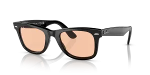 Rayban RB2140F 601/4B แว่นกันแดดสีดำเลนส์ชมพู สำหรับทุกเพศ