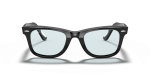 แว่นกันแดด Rayban Wayfarer RB2140F-601/R5 Black Light Grey Rayban RB2140F 601/R5 ด้านหน้า