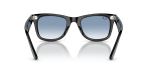 แว่นกันแดด Rayban Wayfarer RB2140F-901/3F Black Blue Rayban RB2140F 901/3F ขาแว่นด้านใน