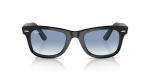 แว่นกันแดด Rayban Wayfarer RB2140F-901/3F Black Blue Rayban RB2140F 901/3F ด้านหน้า