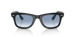 แว่นกันแดด Rayban Wayfarer RB2140F-901/3F Black Blue Rayban RB2140F 901/3F ด้านหน้า