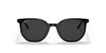 แว่นกันแดด Rayban Elliot RB2197F-901/48 Black Polarized Rayban RB2197F 901/48 ด้านหน้า