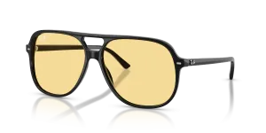 Rayban RB2198 901/R6 แว่นกันแดดสีดำเลนส์เหลือง สำหรับทุกเพศ