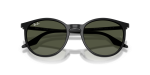 แว่นกันแดด Rayban RB2204-901/31 Black Dark Green Rayban RB2204-901/31 close-up ด้านหน้า