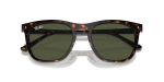 แว่นกันแดด Rayban RB2210F-902/31 Havana Green Rayban RB2210F 902/31 close-up ด้านหน้า
