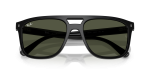 แว่นกันแดด Rayban RB2213-901/31 Black Green G-15 Rayban RB2213 901/31 close-up ด้านหน้า