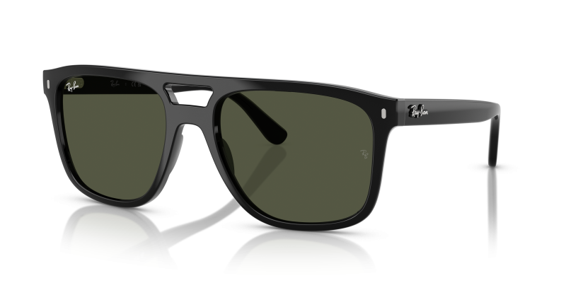 แว่นกันแดด Rayban RB2213-901/31 Black Green G-15 Rayban RB2213 901/31 แว่นกันแดดดำ เลนส์เขียว G-15 ทั้งสองเพศ