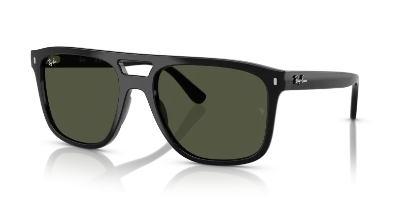 Rayban RB2213 901/31 แว่นกันแดดดำ เลนส์เขียว G-15 ทั้งสองเพศ