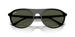 แว่นกันแดด Rayban RB2215F-901/31 Black Green Rayban RB2215F 901/31 close-up ด้านหน้า