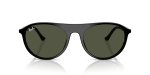 แว่นกันแดด Rayban RB2215F-901/31 Black Green Rayban RB2215F 901/31 ด้านหน้า